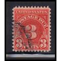 Used J82a 3c Postage Due Barely Clears K1444