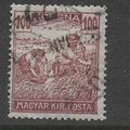 HUNGARY 1920 MAGYAR KIR POSTA HARVESTERS 100K P...