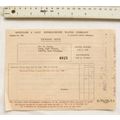 1954 demand note Wrexham & East Denbighshire Wa...