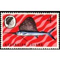 Ascension Island 1969 Fish Swordfish 4d Used Stamp