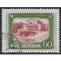 Mi 1218: 60 f. olive-green/lilac-rose Hungarian...