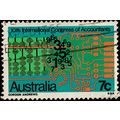 Australia 1972 Congress of Accountants 7c Used ...