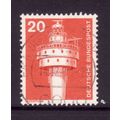 GERMANY 1975 20pf ORANGE MODERN LIGHTHOUSE SG 1...
