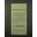 1913 Kodak Photography Ad - Gifts Christmas Day