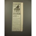 1915 Haddorff Piano Ad - Rich-Toned!