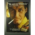 1969 Winston Cigarettes Ad - Me and My