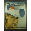 1969 Winston Cigarettes Ad - Me and My Winstons