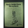 1975 Dow Corning Caulk Ad - Mend a Broken Home