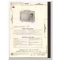 sears models 7103 71031 564-80040 tv television...