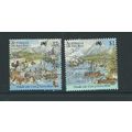 Australia stamps sg1090 sg 1090 range settlers