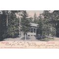 Skogshyddan Skagersbrunn Sweden Rare Old Postcard