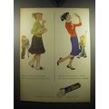 1957 Pep-o-Mint Life Savers Ad - Shirley Simkin's lost her sleek appeal