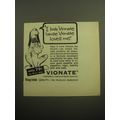 1958 Squibb Vionate Ad - I love Vionate 'cause Vionate loves me