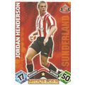 Match Attax 2009/10 Collection: Sunderland, Midfielder - Henderson (Jordan)