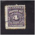 1935 canada postage due 4c f/u sgd21