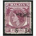 PENANG 1954/1957 SG 34 - fine used (o)