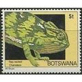 Botswana 1980 Reptiles 5t Flap-necked Chameleon...