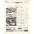 h kamrass son inc 1938 upholstery cushion seats...