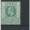 Gambia stamps sg57 sg 57 hm