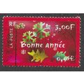 FRA 2000 3.00F 'CHRISTMAS' FINE USED (EBID60-962)