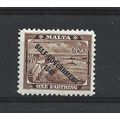 Malta.SG234 1/4d Grand Harbour,Valletta.Mounted...