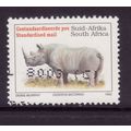 SOUTH AFRICA 1993 STANDARDISED MAIL BLACK RHINO...