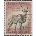 SOUTH AFRICA, MAMMAL, Greater Kudu, pink 1954, 1/-