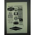 1960 Sawyers Slide Viewer Ad - Look For This Di...