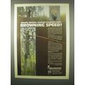 1980 Browning Bow Ad - Tackles Trophies with Speed