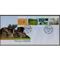 Australia 1988 Panorama First Day Cover with 4 ...