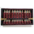 Traditional wooden abacus 23 x 12 cm with 11 rods