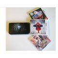 Nintendo New 3DS XL Black w Amazing Spiderman &...