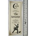 2001 flyer / bookmark - The Sorcerer at Mitchel...