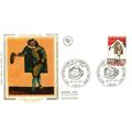 1973 Annee Moliere, Paris Postmark, France, FDC