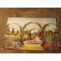 Valentines Postcard, Sandringham House Fountain...