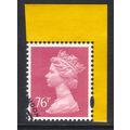 GB 2011 QE2 76p Bright Rose Machin SG U3078 Ex ...