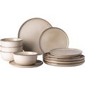 GBHOME Ceramic Dinnerware Sets for 4, 12 Pieces...