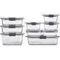 Rubbermaid Brilliance Glass Food Storage Contai...