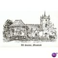 GB Postcard - All Saints, Minstead, Hampshire
