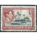 Solomon Islands 1939 SG62 1 1/2d Blue-Green & C...