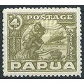 Papua 1932 SG135 4d Olive-Green Mounted Mint ... .