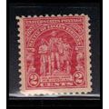 680 2c Fallen Timbers Barely Clears MNH Z0034