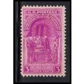 854 3c Washington Inauguration Just Clears MNH ...