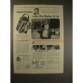 1950 Bolex H-16 Movie Camera Ad with Lionel Lin...