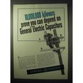 1950 General Electric Capacitors Ad - You Can D...