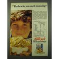 1972 Kellogg's Frosted Flakes Ad - The Best To You