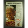 1972 Kellogg's Product 19 Cereal Ad - Best To You