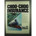 1974 Home Insurance - Choo-Choo Insurance - Chattanooga