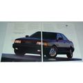 1987 2-page Audi 90 Car Ad - Introducing New Audi 90!
