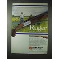 1990 Ruger Red Label Over and Under Shotgun Ad